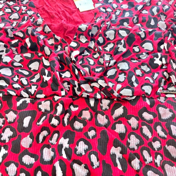 Red by Marc Ecko Red Cheetah Blouse - Picture 8 of 15